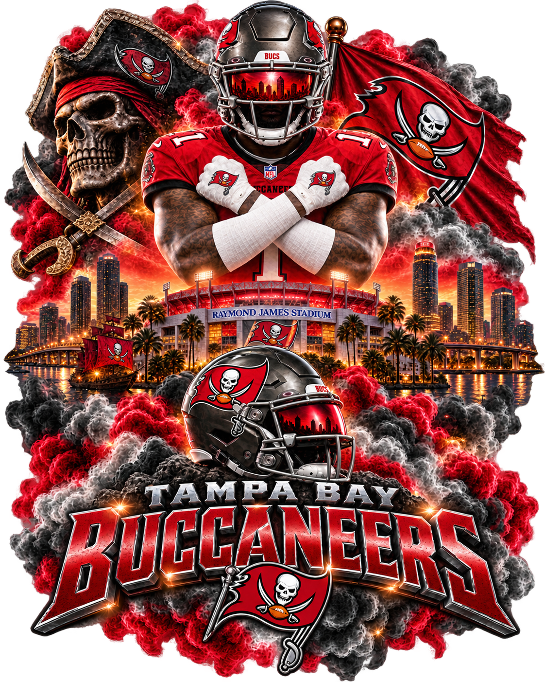 Game Day X Smoke Collection | Football Team Shirts & Fan Gear